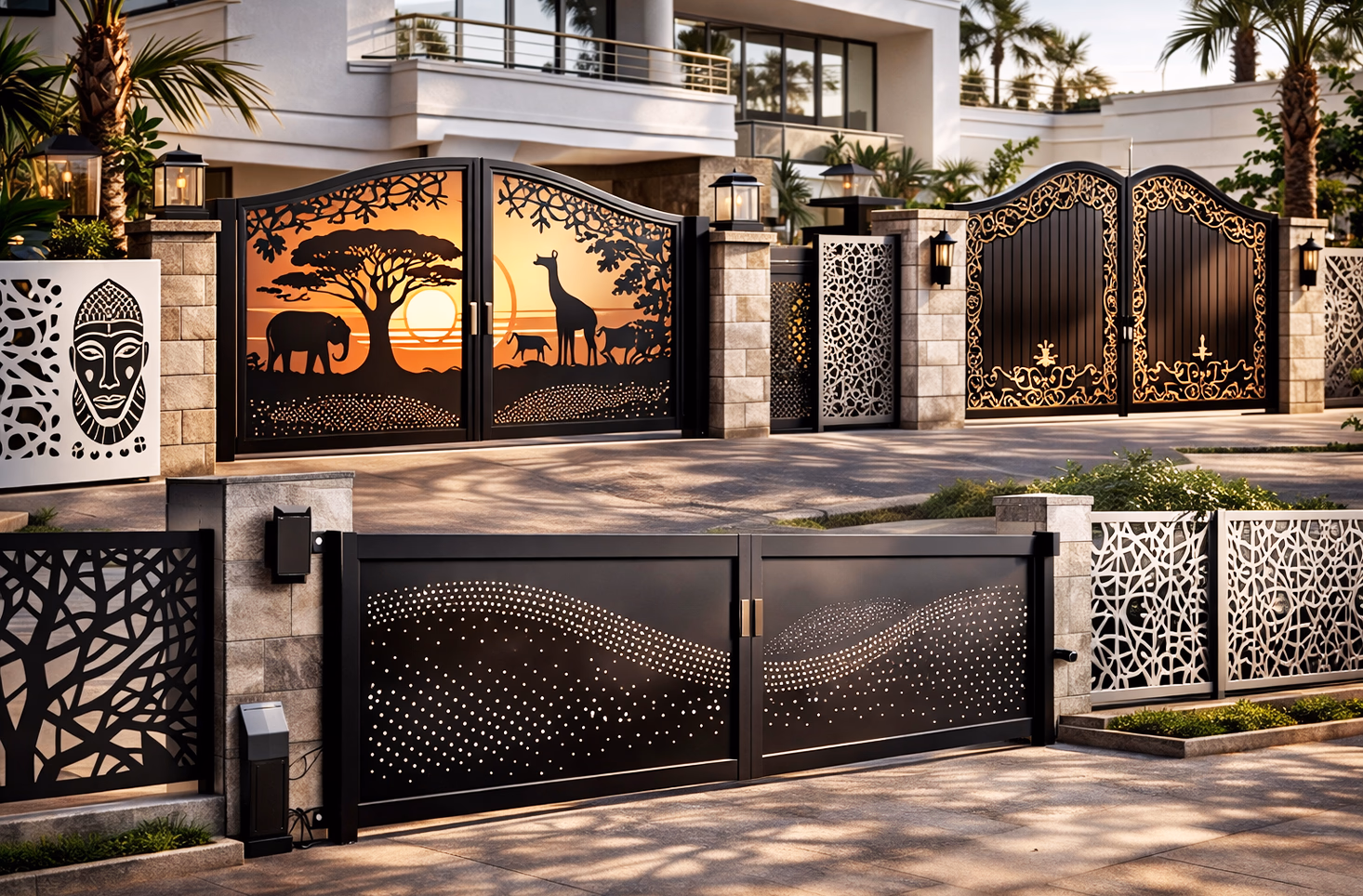 Portail métallique sur mesure